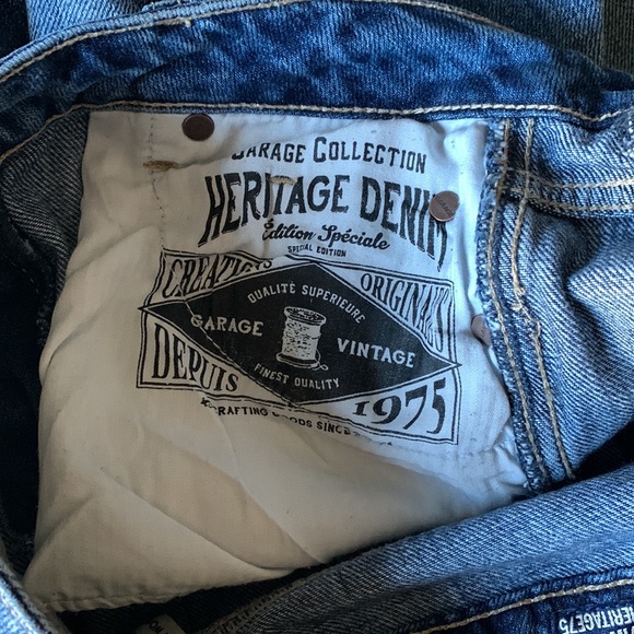 Garage Vintage Héritage 75 distressed Mom Jeans - Picture 9 of 12